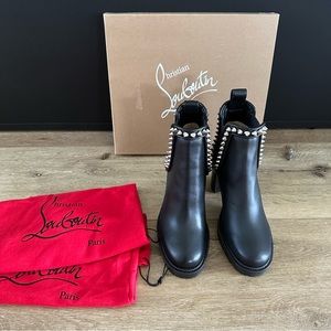 Christian Louboutin Capahutta Spikes Boots